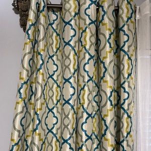 Home Decor curtains 4 panels